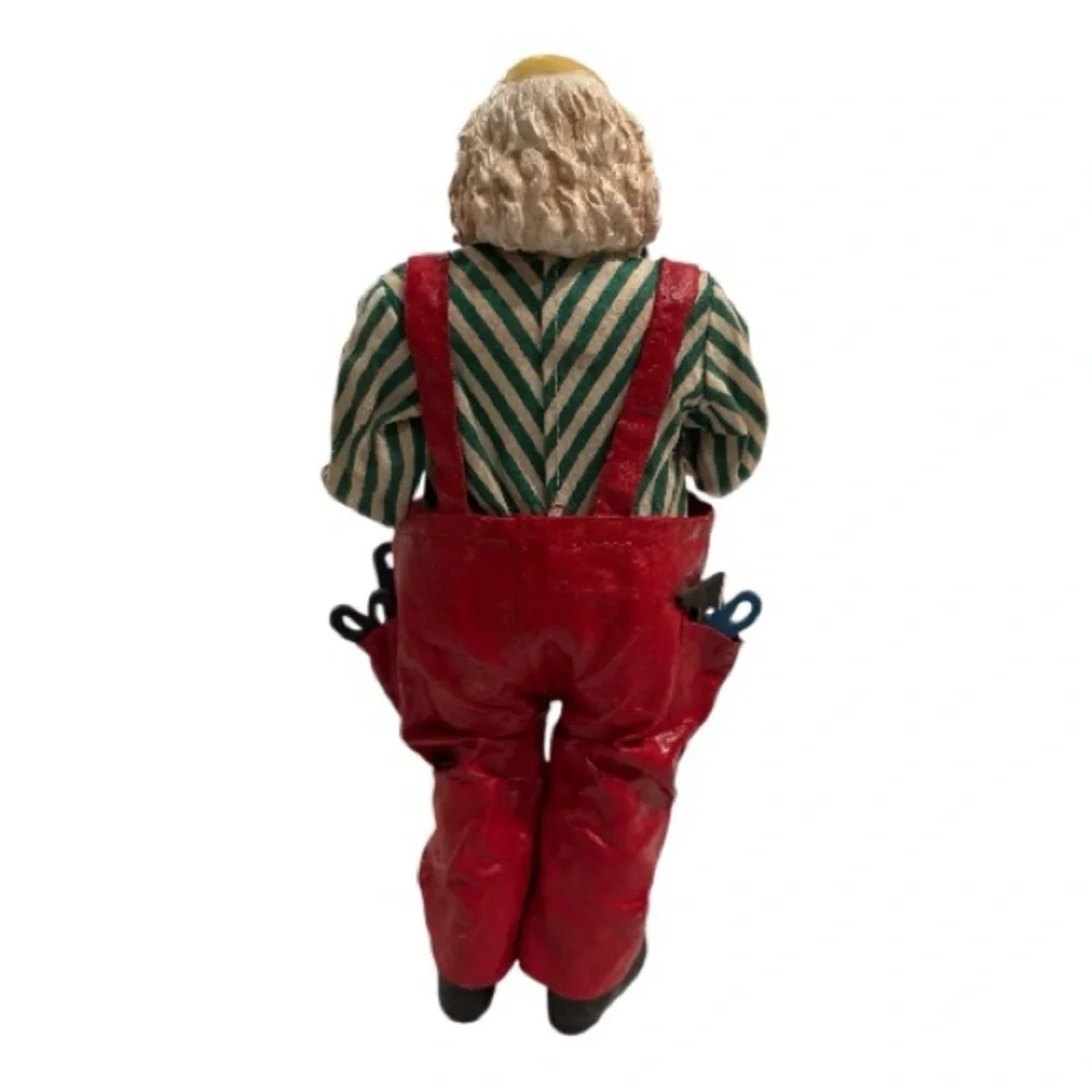 Possible Dreams Ltd Santa - By Clothtique -  The Toy Maker Santa - Vintage 1988